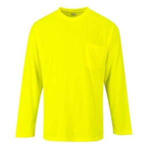 Florescent Pocket Long Sleeve T-Shirt, PS579