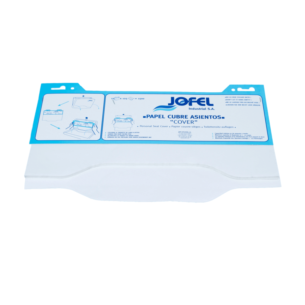TOILET TISSUE SEAT COVERS (125 covers) - Tryall Inc