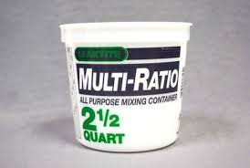 Multi-Ratio/Multi-Purpose Containers