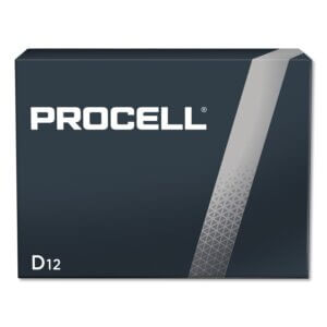 Procell Battery, Non-Rechargeable Alkaline, 1.5 V, D