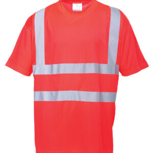 Red Hi Vis T-Shirt, TS270R
