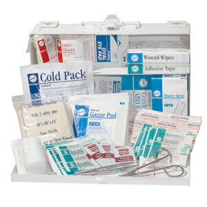 Trysafe #25 Bulk First Aid Kit, OSHA, Metal