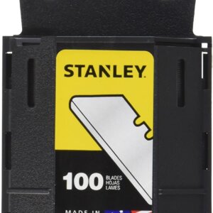 Stanley Safety/Carton Round Point Utility Blades w/ Dispenser