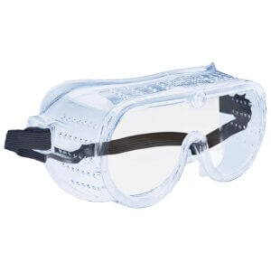 Perforated Goggles with Anti-Fog Lens