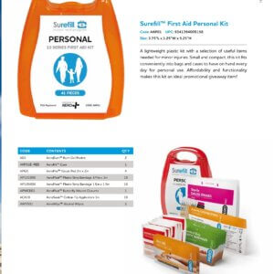 Surefill™ First Aid Personal Kit, AKP01
