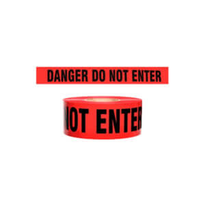 Danger Do Not Enter Barricade Tape