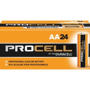 Procell Battery, Non-Rechargeable Alkaline, 1.5 V, AA