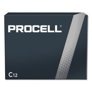 Procell Battery, Non-Rechargeable Alkaline, 1.5 V, C