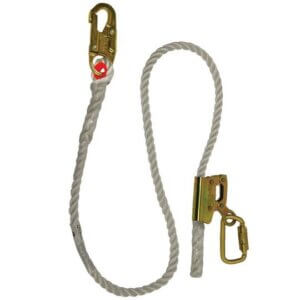 ER Adjustable Rope Lanyard w/ Steel Snaphook