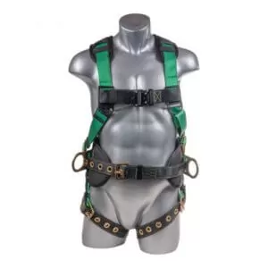 Harness 5pt. Back Padded, QCB Chest, GL, B/S D-Rings